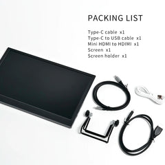 11.6 Inch Portable Monitor 1366X768 Lcd Display TFT Gaming Monitor for Pc Raspberry Pi Laptop PS4 Xbox360 Switch Hdmi-Compatible