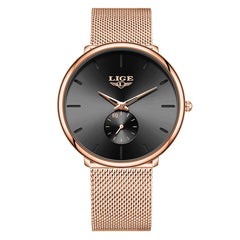 Women'S Watch 2026 NEW Elegant Simple Fashion Waterproof Clock Ladies Luxury Mesh Strap Quartz Wristwatch Watch for Women