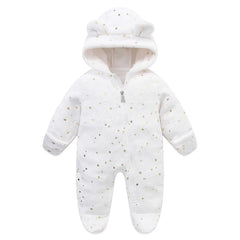 Soft Newborn Baby Clothes Flannel Autumn Winter Baby Boys Girls Jumpsuit Cartoon Newborn Bodysuit Warm Rompers for Babies 0-12M