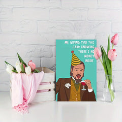 1 Funny Birthday Card with Pictures of Funny Characters and Cartoon Scenes. the Perfect Gift for Family, Friends and Co-Workers.