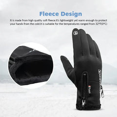Winter Gloves Waterproof Thermal Touch Screen Thermal Windproof Warm Gloves Cold Weather Running Riding Sports Hiking Ski Gloves