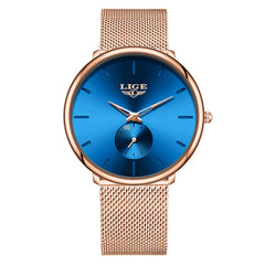 Women'S Watch 2026 NEW Elegant Simple Fashion Waterproof Clock Ladies Luxury Mesh Strap Quartz Wristwatch Watch for Women