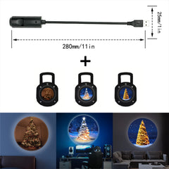 Christmas Tree Projection Light