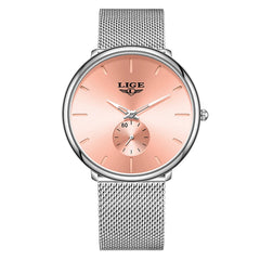 Women'S Watch 2026 NEW Elegant Simple Fashion Waterproof Clock Ladies Luxury Mesh Strap Quartz Wristwatch Watch for Women