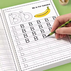 26 Alphabet Practicing Uppercase and Lowercase Letters English Coloring Book Pen Control Training Handwriting Practice Book