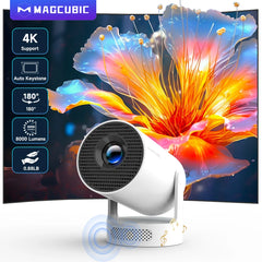4K Wifi6 Projector 290ANSI Android 11 Dual WIFI Allwinner H713 BT5.0 1280*720P Home Cinema Outdoor Portable HY300 Pro +