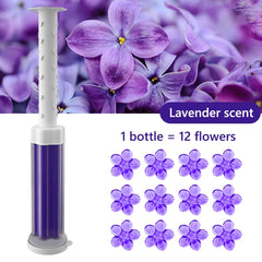 Toilet Cleaner Gel Remove Odors Leave Flower Aromatic Toilet Gel No Traces Comfortable Smell for Household Cleaning Products