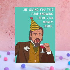 1 Funny Birthday Card with Pictures of Funny Characters and Cartoon Scenes. the Perfect Gift for Family, Friends and Co-Workers.