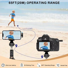 Microphone Wireless Lavalier Microphone for Live Streaming/Youtube/Facebook/Tiktok Live Noise Reduction Mic for Iphone/Android
