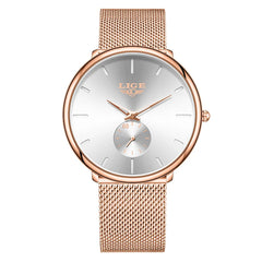 Women'S Watch 2026 NEW Elegant Simple Fashion Waterproof Clock Ladies Luxury Mesh Strap Quartz Wristwatch Watch for Women