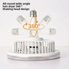 Smart Remote Control Ceiling Fan with LED Lighting Ceiling Fan with Lights Remote Control E27 Converter Base for Living Room