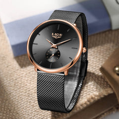 Women'S Watch 2026 NEW Elegant Simple Fashion Waterproof Clock Ladies Luxury Mesh Strap Quartz Wristwatch Watch for Women