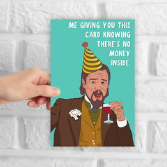1 Funny Birthday Card with Pictures of Funny Characters and Cartoon Scenes. the Perfect Gift for Family, Friends and Co-Workers.