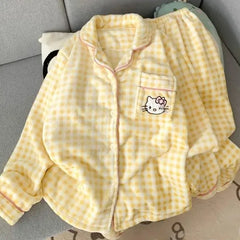 Plus Size Sleepwear Women'S Flannel Thickened Winter Warm Home Clothes Set Pink Bear Cross-Border Online Live Broadcast