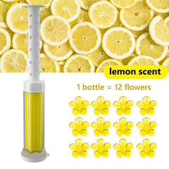 Toilet Cleaner Gel Remove Odors Leave Flower Aromatic Toilet Gel No Traces Comfortable Smell for Household Cleaning Products