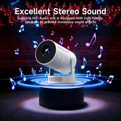 4K Wifi6 Projector 290ANSI Android 11 Dual WIFI Allwinner H713 BT5.0 1280*720P Home Cinema Outdoor Portable HY300 Pro +