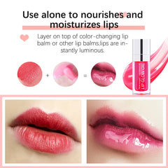 Hydrating Lip Glow Oil Long Lasting Plumping Lip Gloss 