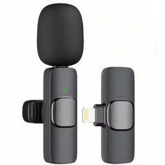 Microphone Wireless Lavalier Microphone for Live Streaming/Youtube/Facebook/Tiktok Live Noise Reduction Mic for Iphone/Android